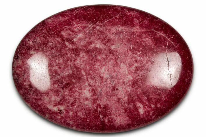 Vibrant Polished Thulite Stone - Trondheim, Norway #343915